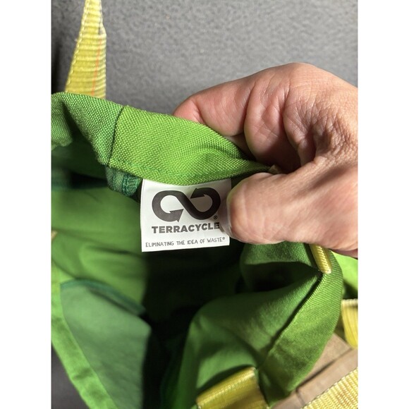 USPS Postal Mail Bag Shopping Tote Bag Recycled Reusable Terracycle 14x15x6 - Picture 4 of 16